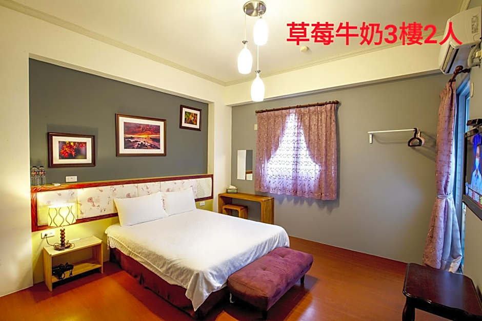 草莓牛奶台東民宿可洽包棟