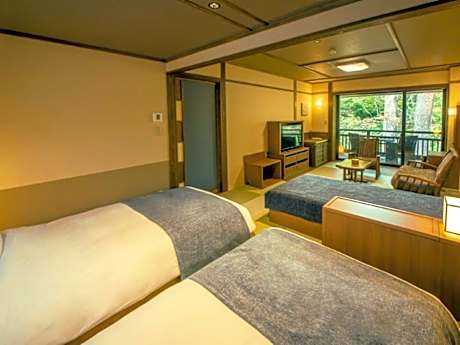 Suite Deluxe Twin Room with Onsen