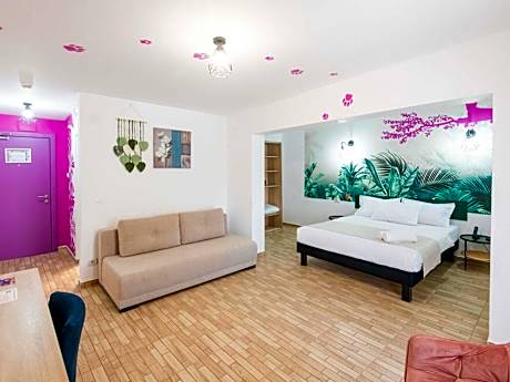 Premium Queen Room with Sofa Bed and Balcony
