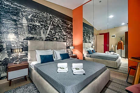 Double Room with Balcony and Side Sea View