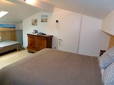 Family Room with Bathroom