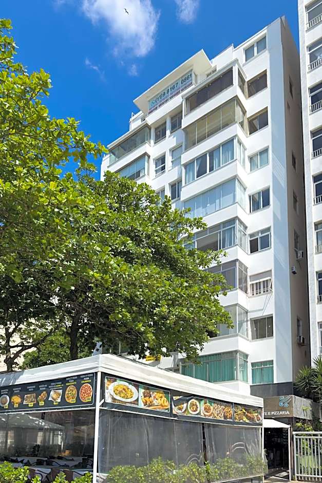 Deslumbrante vista para a Praia de Copacabana.