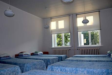 Bed in 8-Bed Mixed Dormitory Room with Shared Bathroom
