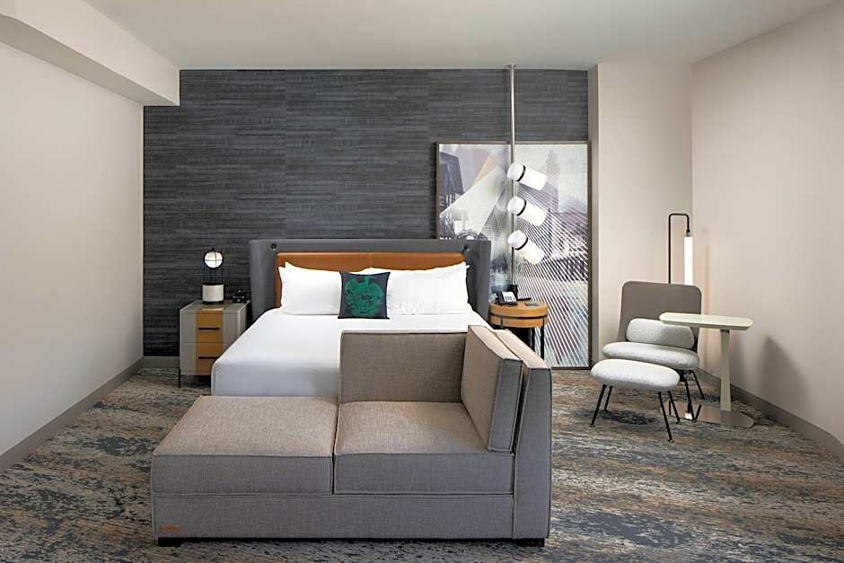 Photo 1 of 9 of Studio 1 King Bed with Sofabed Suite, Partial River View