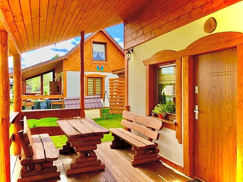 Domek Eden 1 Kaszuby balia sauna alpaki mini zoo