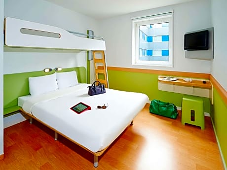 Triple Room with Double Bed and Single Bunk Bed