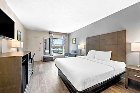 1 King Bed Non-Smoking Pet Friendly Room Microwave And Refrigerator Wi-Fi Full Breakfast