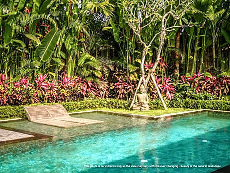 Three-Bedroom Luxury Pool Villa Garden View