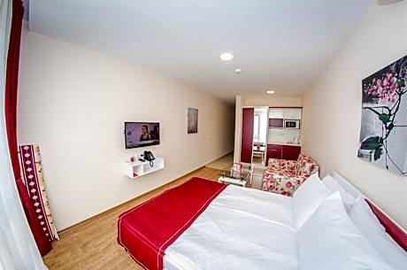 Family Studio with Balcony (2 Adults + 1 Child)