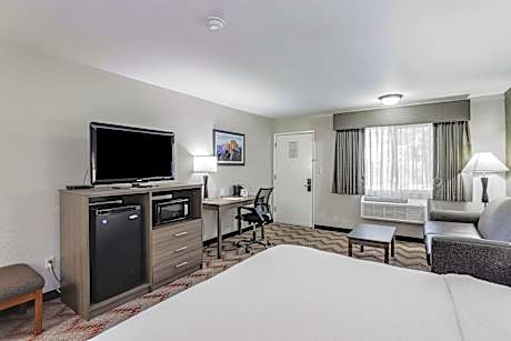 King Suite with Whirlpool and Fireplace - Non-Smoking