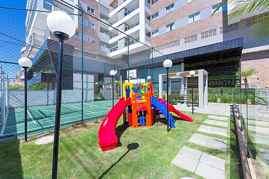 Terrazzo 402B - Apartamento 02 suítes - Acomoda até 06 pessoas - À poucos metros da praia de Bombas - (Consultar serviços de roupa de cama e banho)