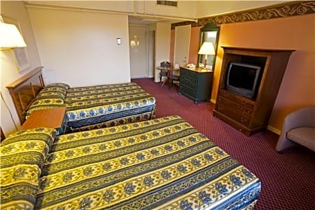 2 Double Beds
