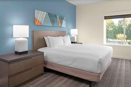One-Bedroom King Suite with Sofa Bed and Kitchen