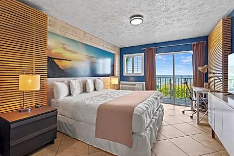 Ocean View Hotel Room with Balcony- King Bed #17