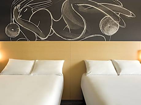 Double two double beds