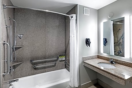 Standard King Room with Roll-In Shower - Communications Access