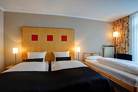 Family Room with One Double Bed and One Single Bed