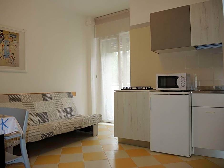One-Bedroom Apartment with balcony and ac