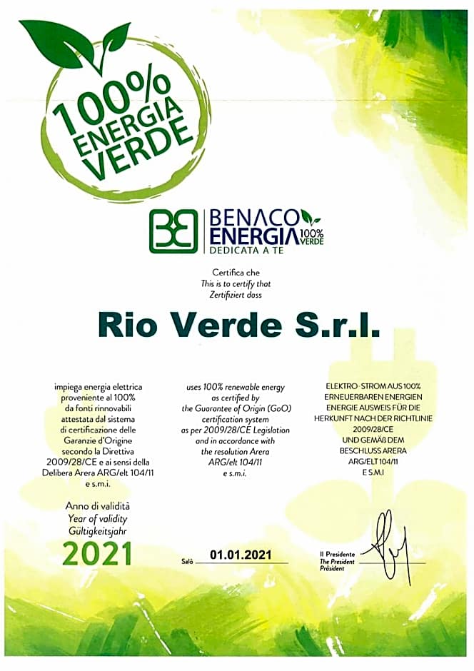 Lamasu RioVerde - Lago di Garda