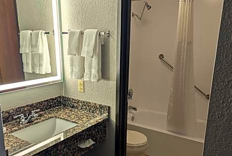 1 Queen Bed Mobility Accessible Room Non-Smoking