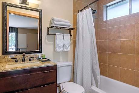 Suite, 2 Double Beds, Living Room, Non-Smoking