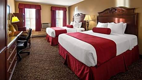 2 Queen Beds - Non-Smoking, Lake View, Pillow Top Mattress, 32-Inch Lcd Television, Sofabed, Continental Breakfast