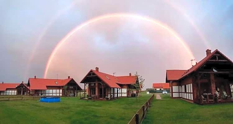 Domek z basenem nad jeziorem Gwiazdy, Ostoja Bukowo, Kaszuby