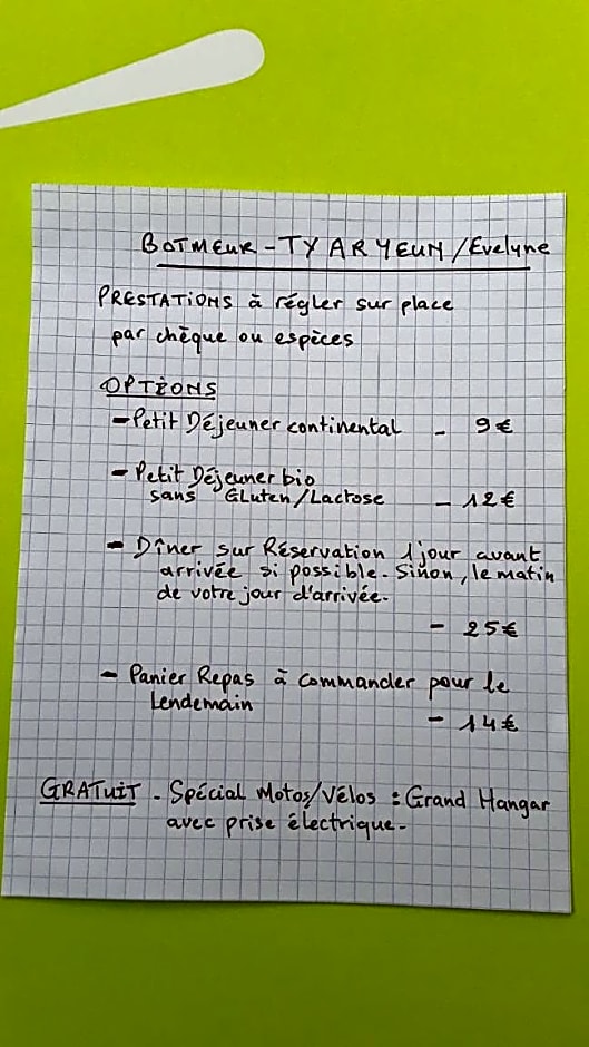 Ty Evelyne 11 Kernevez BOTMEUR