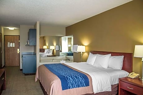 1 King Bed, Suite, Nonsmoking