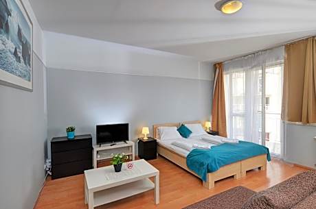 Studio Apartment with Balcony