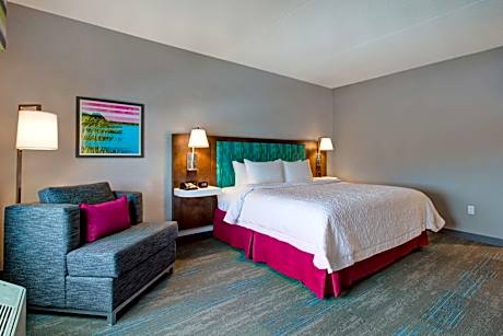 King Room with Roll-in Shower - Disability Accessible/Non-Smoking