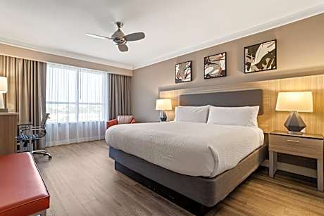 King Room - Hearing Accessible - Roll-in Shower