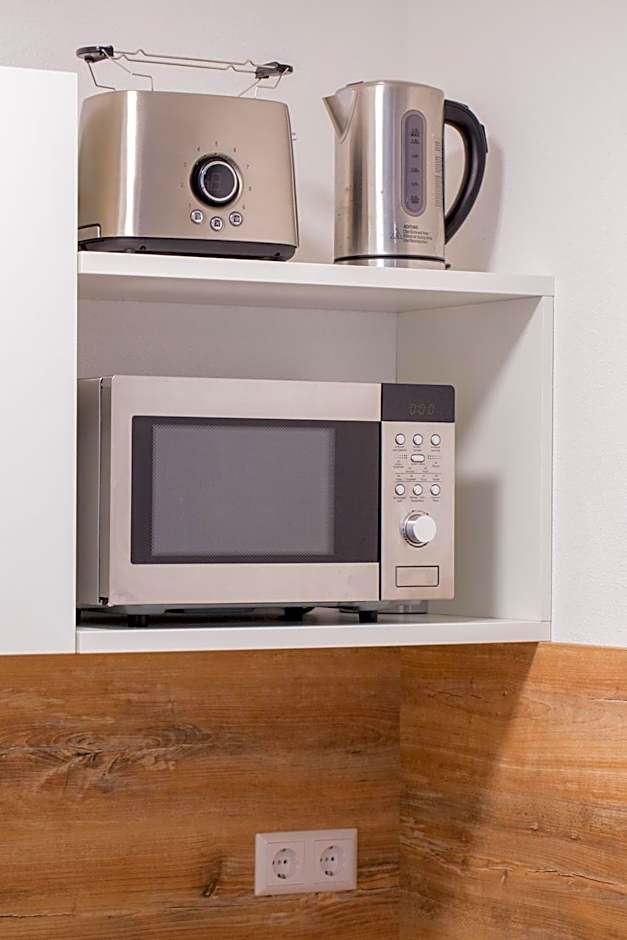 Schoko-Apartments mit Bad & Küche