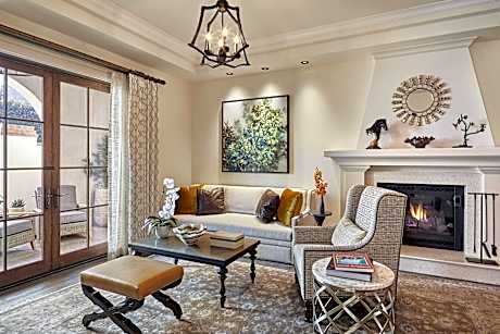 Presidential, Villa, 1 King, Sofa Bed, Mission View, Fireplace, Patio