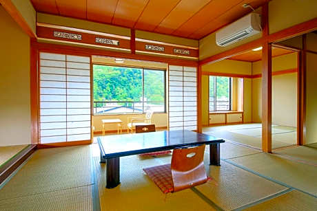 Standard Japanese-Style-Room with 10+6 Tatami mats - Shared Bathroom - Non-Smoking