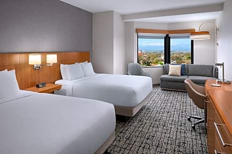 Queen Room with Two Queen Beds and Mountain View