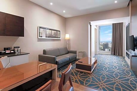 1 King Bed 1 Room Suite City View