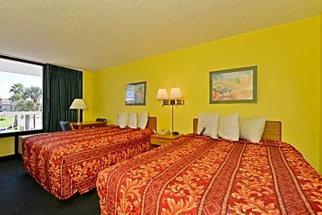 2 Double Beds Smoking