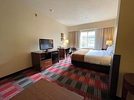 King Suite with Roll in Shower - Mobility Accessible/Non-Smoking