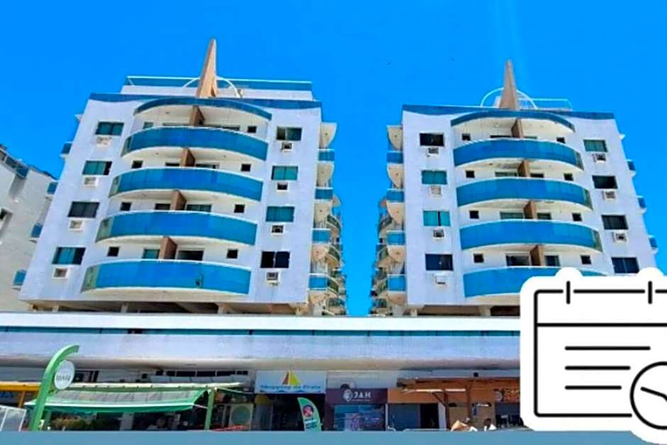 Apartamento Cabo Frio Praia do Forte pé na areia