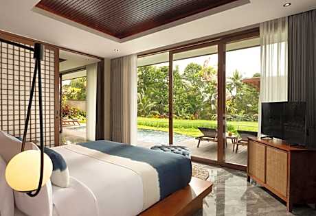 Royal Villa with Rice Field View