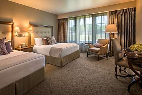 Queen Room with Two Queen Beds and Golf View