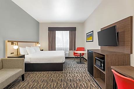 1 King Bed Accessible with Mobility/Hearing Impaired Access, Non-Smoking