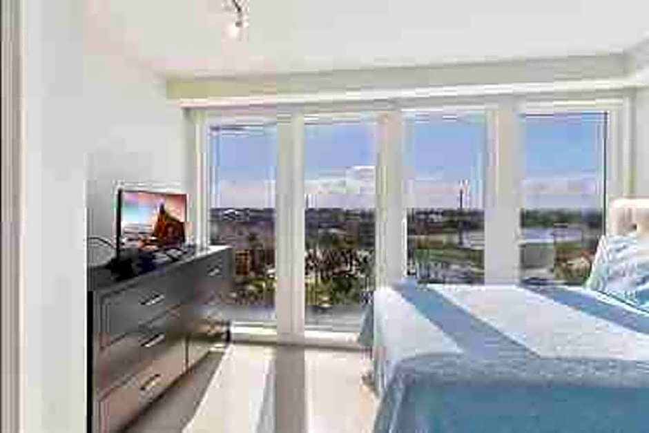 Bahia Mar Solare Tower 6th floor Bayview Condo 2bd 2ba with Pools