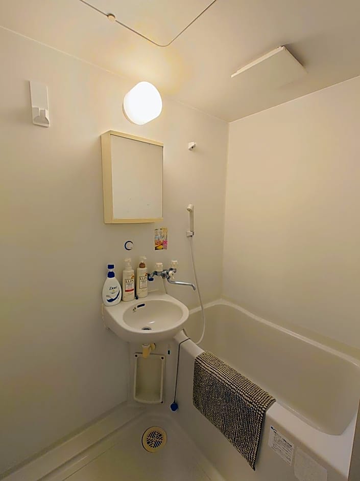honeys guest house elevator , wash machine, huge closet space, private bathroom, walk to skytree in 10 minutes