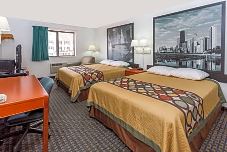 2 Queen Beds Smoking