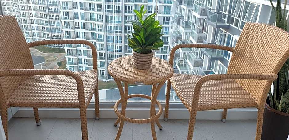 Mactan Newtown with Sun Set and Garden View