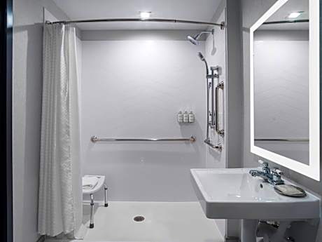 King Room with Hearing Accessible Roll In Shower - Non-Smoking