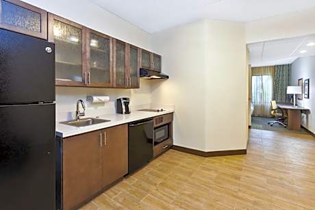 Studio Queen Suite with Accessible Roll-In Shower