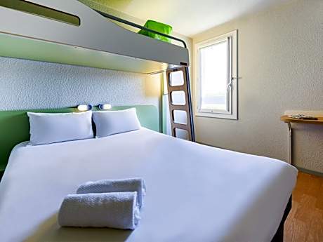 Triple Room with One Double Bed and One Bunk Bed